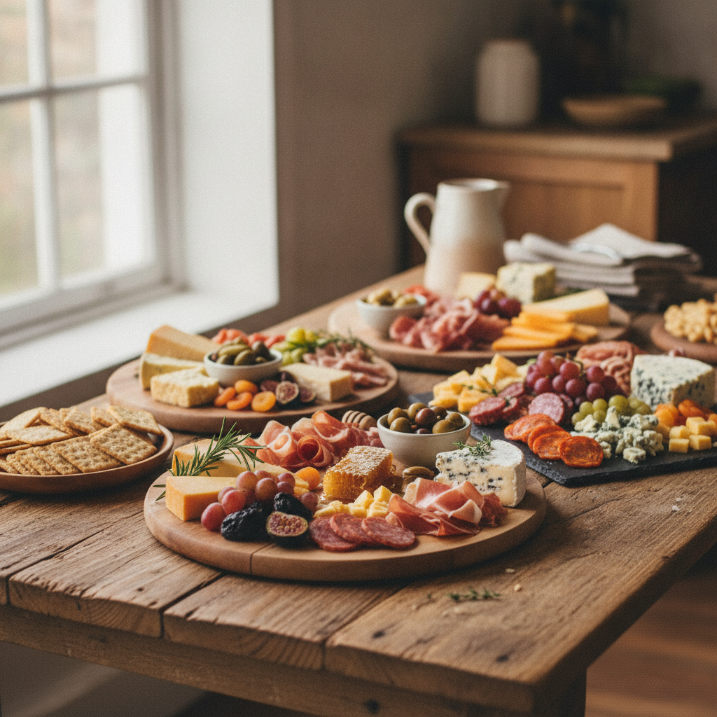 Artisan Charcuterie Boards - No Face and No Text