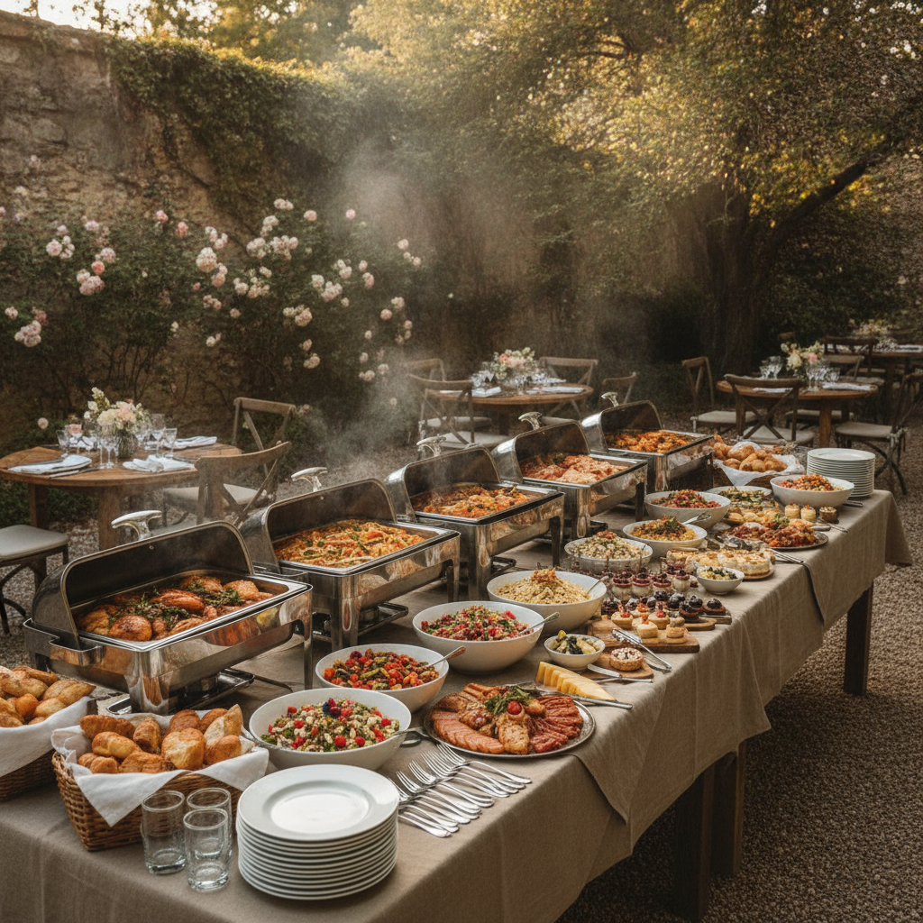 Catering Services * No Face and No Text